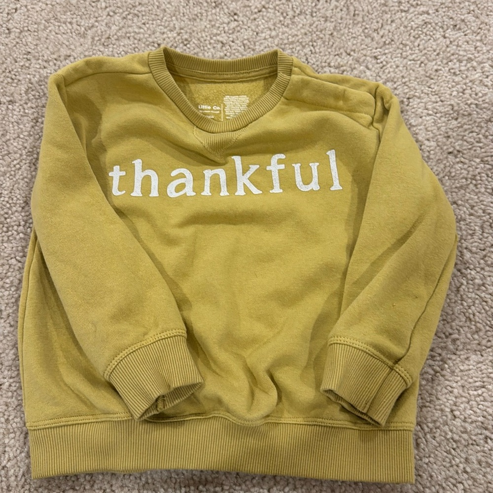 thankful sweatshirt